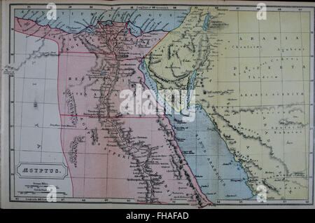 Atlas of ancient and classical geography (1909) Stock Photo