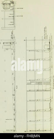 The hot blast system of heating and ventilating (1909) Stock Photo