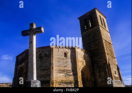 La Vera Cruz church, Segovia, Castilla-Leon, Spain Stock Photo