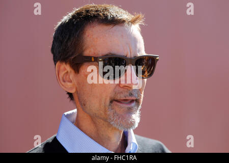 Peoria, AZ, USA. 24th Feb, 2016. San Diego Padres Peter Seidler attends the first full squad practice at spring training. | (K.C. Alfred/ San Diego Union-Tribune Credit:  K.C. Alfred/U-T San Diego/ZUMA Wire/Alamy Live News Stock Photo