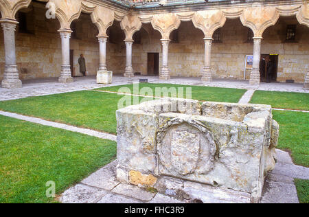 Escuelas Menores courtyard, University,Salamanca,Spain Stock Photo