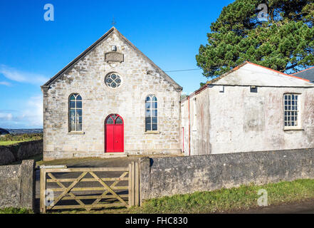 Baldhu chapel a rural place of worship in Cornwall, UK Stock Photo