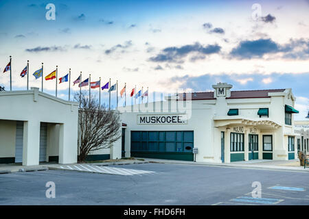 Three Rivers Museum in Muskogee, Oklahoma Stock Photo