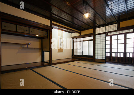 Japanese traditional house interior Stock Photo