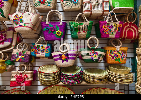 Mexican Handwoven Recycled Plastic Tote, Oaxaca Tote Bag, Oaxaca Santo