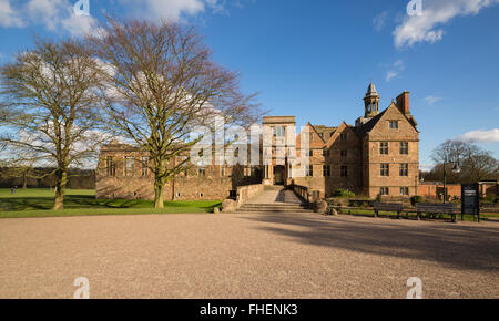 Rufford Abbey in the afternoon sunshine Stock Photo