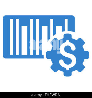 Barcode Price Setup Icon Stock Photo