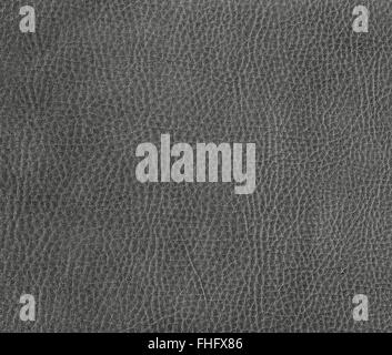 full frame abstract dark grey leather surface Stock Photo