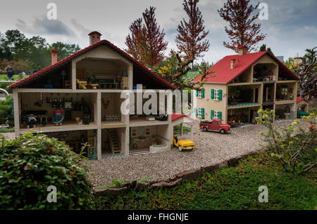 Legoland theme park. Günzburg. Swabia, Bavaria. Germany Stock Photo