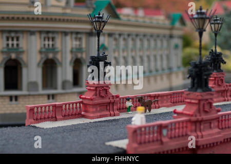 Legoland theme park. Günzburg. Swabia, Bavaria. Germany Stock Photo