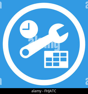 Date And Time Setup Icon Stock Photo