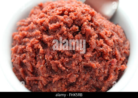 bagoong alamang, philippine fermented condiment made of krill Stock Photo