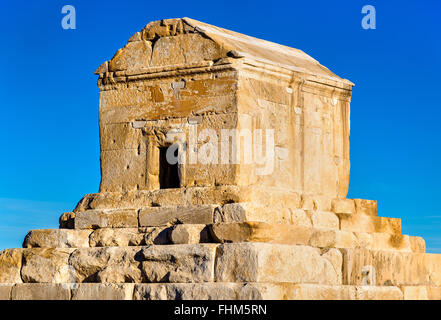 Tomb of Cyrus the Great in Pasargadae, Iran Stock Photo