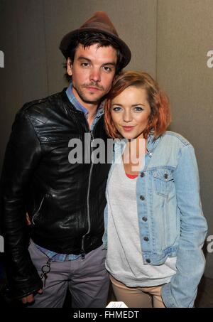 Hannah  Spearritt and andrew lee potts Stock Photo