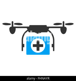 Medical Drone Icon Stock Photo