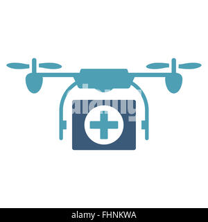 Medical Drone Icon Stock Photo