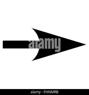 Arrow Axis Y flat black color rounded vector icon Stock Photo - Alamy