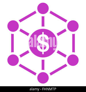 Scheme icon from Business Bicolor Set Stock Photo