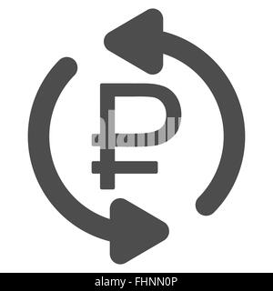 Refresh Rouble Balance Icon Stock Photo - Alamy