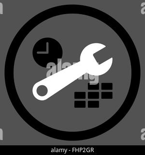 Date And Time Preferences Icon Stock Photo