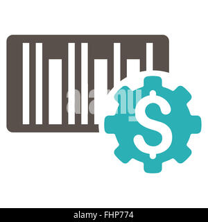 Barcode Price Setup Icon Stock Photo