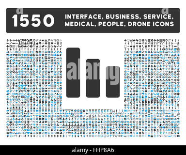 Bar Chart Decrease Icon and More Interface, Business, Tools, People ...