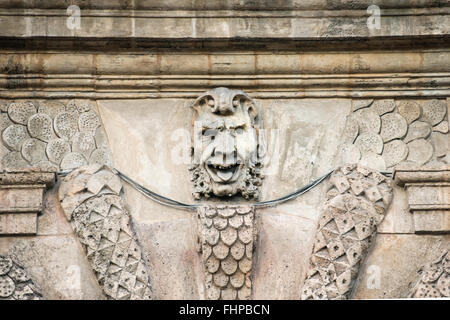 ancient statues in Palermo Stock Photo