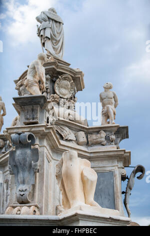 ancient statues in Palermo Stock Photo