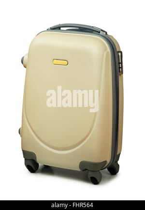 Suitcase isolated on white background Stock Photo