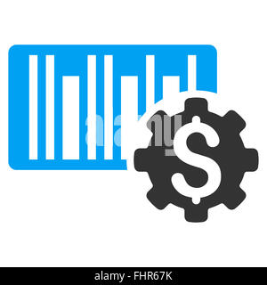 Barcode Price Setup Icon Stock Photo