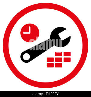 Date And Time Configuration Icon Stock Photo