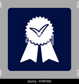 Approvement Rounded Square Button Stock Photo - Alamy