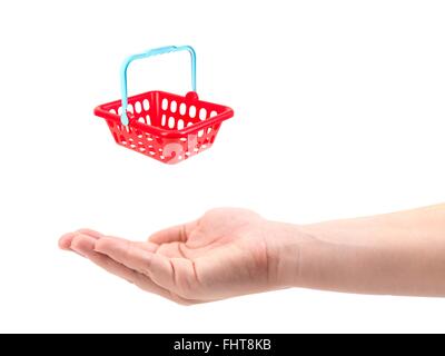 A contempory photo of shopping on line Stock Photo