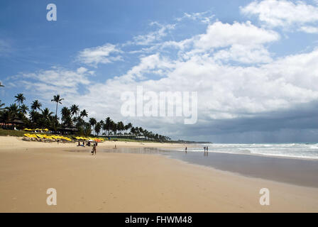 Porto de Galinhas beach in Ipojuca - metropolitan region of Recife - PE Stock Photo
