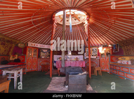 mongolian circular tent