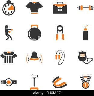 sport web icons for user interface design Stock Vector
