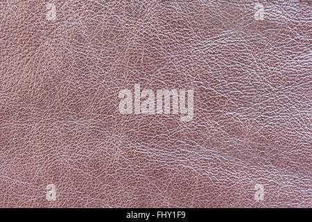 Close up of a brown leather patch Stock Photo