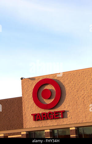 Target store front sign Stock Photo - Alamy