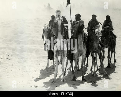 Desert scene in the film Lawrence of Arabia, USA 1962 Stock Photo