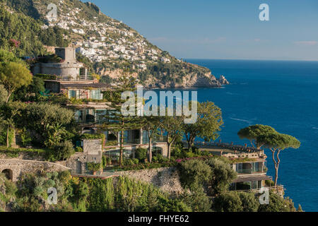 Amalfi coast between Naples and Salerno. Italy Stock Photo