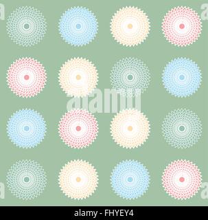 Floral colorful print for fashion. Spring summer seamless pattern vector illustration background. Stock Vector