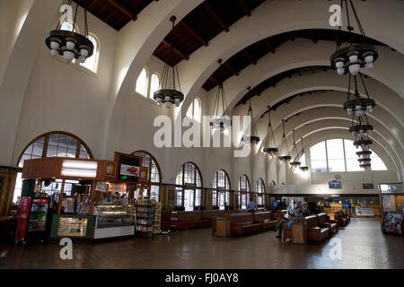 Santa Fe Depot, San Diego California USA Stock Photo