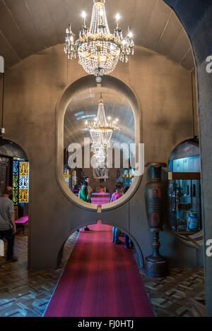 One of the halls at Joseph Stalin Museum in Gori town, Georgia Stock Photo