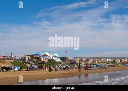 'Tamraght' beach in Morroco Stock Photo