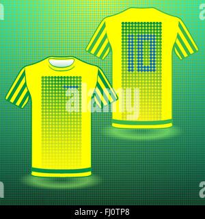 Blue Yellow Shirt Sport Design Template Soccer Jersey Football Kit Stock  Vector by ©tond.ruangwit@gmail.com 213523744