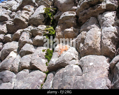 Sandstone rock formations in The Grampians National Park, Victoria, Australia. Stock Photo