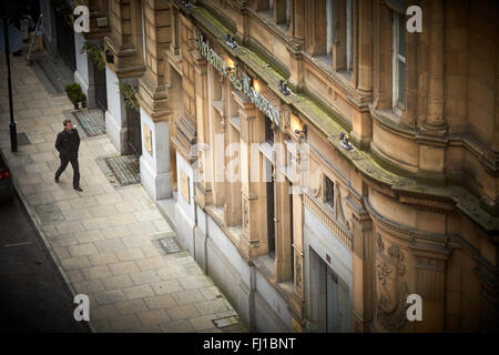 Manchester Spring Gardens vivienne westwood store  important thoroughfare in Manchester city centre formerly the centre of the n Stock Photo