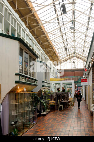 Manchester, UK - 16 February 2016: Interior of the Manchester Craft and Design Centre in the Northern Quarter Stock Photo