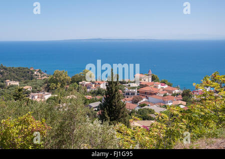 View of Zante town, capital city of Zakynthos, Greece Stock Photo