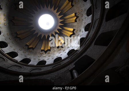 Dome of Church of the Holy Sepulchre , Jerusalem Stock Photo